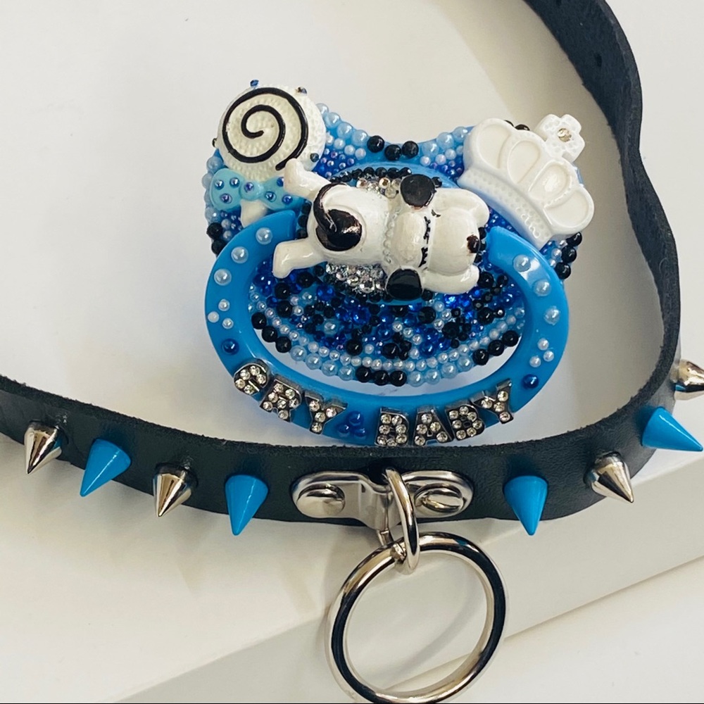 Custom Adult Pacifier / Choker Gift Set